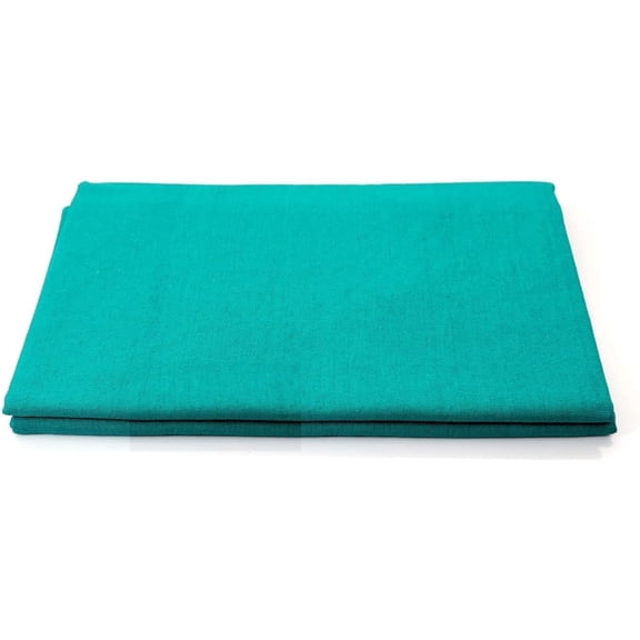 spancare pharmaceuticals Reusable Cotton Plain Drape Sheet (Size: 36Inch X 72Inch, Colour: Green) (10)