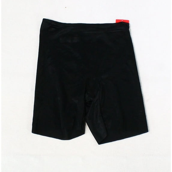 spanx women's skinny britches shorts very black medium