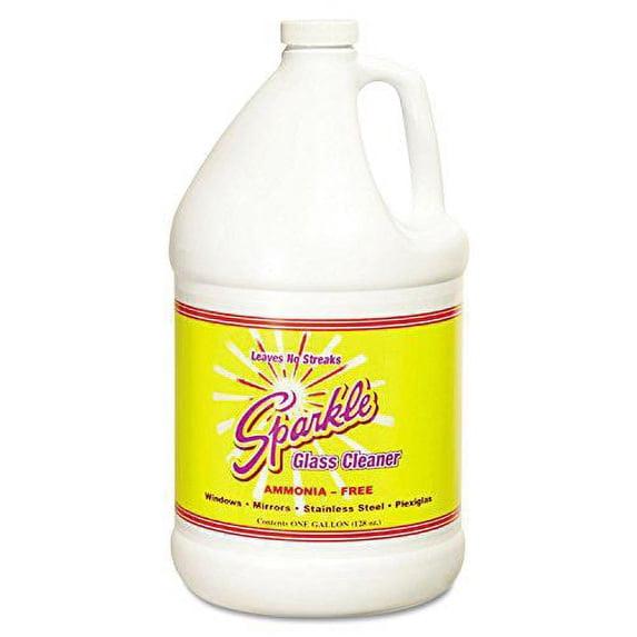 sparkle 20500 glass cleaner, 1gal bottle refill