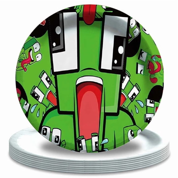 speakable Party Decorations Tableware Plates Supplies Birthday Disposable Dinnerware