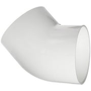 spears 417 series pvc pipe fitting, 45 degree elbow, schedule 40, 1 socket
