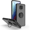 thumbnail image 1 of is specially designed for Motorola Moto G Power 2021 Anti-fall,anti-fingerprint, built-in 360° rotating ring bracket solid and durable magnetic car phone case, suitable for 6.6inches Male-Black, 1 of 12