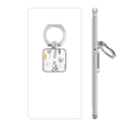 thumbnail image 1 of specimen flower  paint square cell ph  stand holder bracket universal support, 1 of 3
