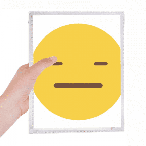 speechless yellow cute online chat happy notebook loose diary refillable journal statiry