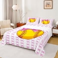 thumbnail image 1 of spefrowx Cartoon Softball Sport King Sheets for Girls, Pink Princess Bowknot Bedding, 4 Pieces, 1 Flat Sheet, 1 Fitted Sheet and 2 Pillowcases, 1 of 6