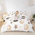 thumbnail image 1 of spefrowx Lucky 8 Billiard Bedding for Teens, Beige Leopard Print Lips Duvet Cover Full, Polka Dot Reversible, 3 Pieces, 1 Duvet Cover and 2 Pillowcases, 1 of 6