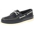 thumbnail image 1 of sperry men's authentic original 2-eye boat shoe, new navy, 8 m us, 1 of 5