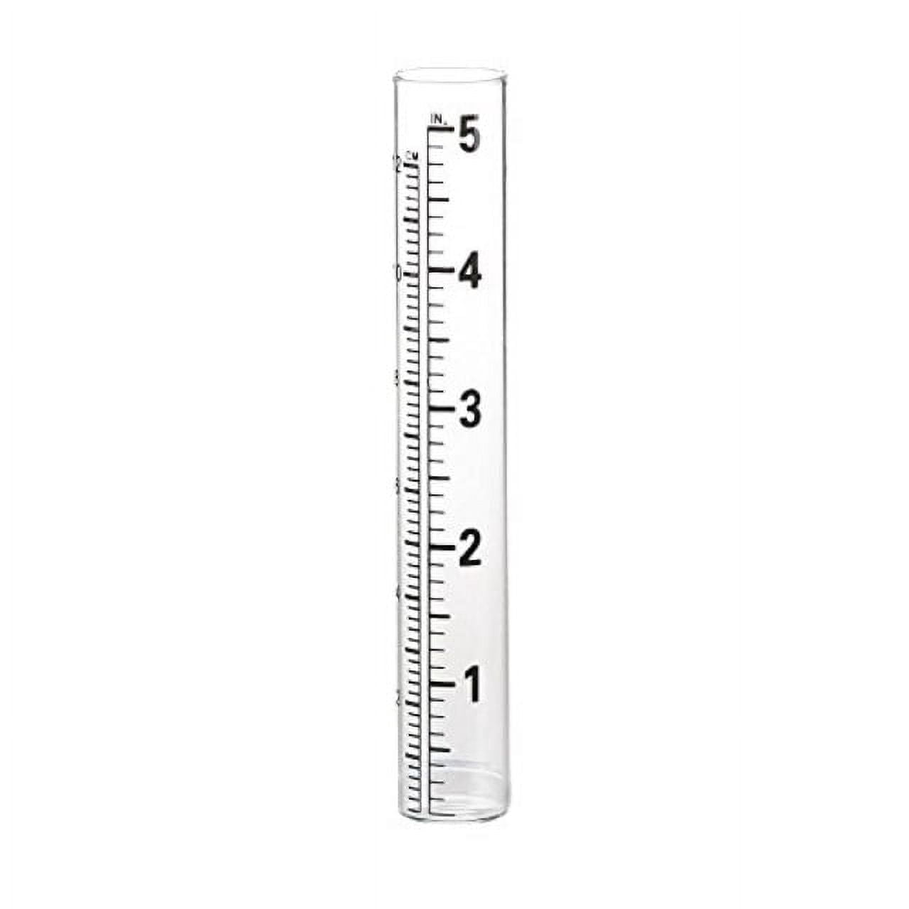 spi home- san pacific intl rain gauge glass replacement (small), 5 1/4 x 3/4 inch