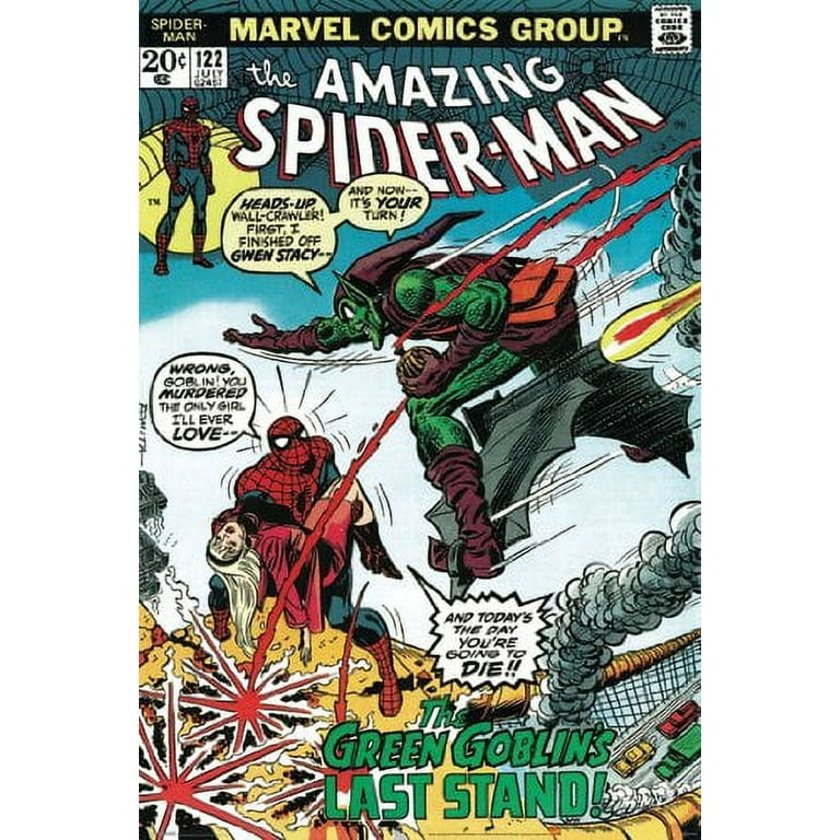 The Amazing Spider-Man Comic Book Cover Poster 24 x 36 – PosterAmerica