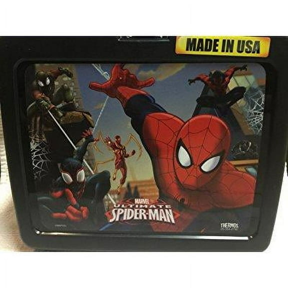 spiderman lunch box plastic