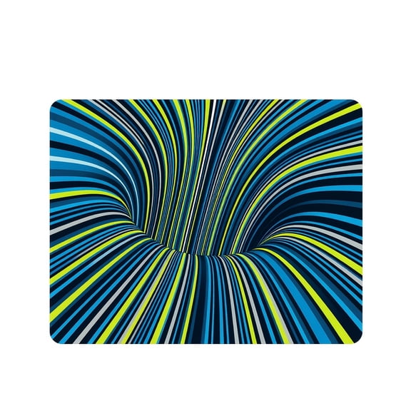 This spiral tunnel-patterned diatomaceous earth floor mat is machine washable and suitable for kitchens, hallways, bedroom entrances, bathrooms, living room entrances, studies, and other areas.