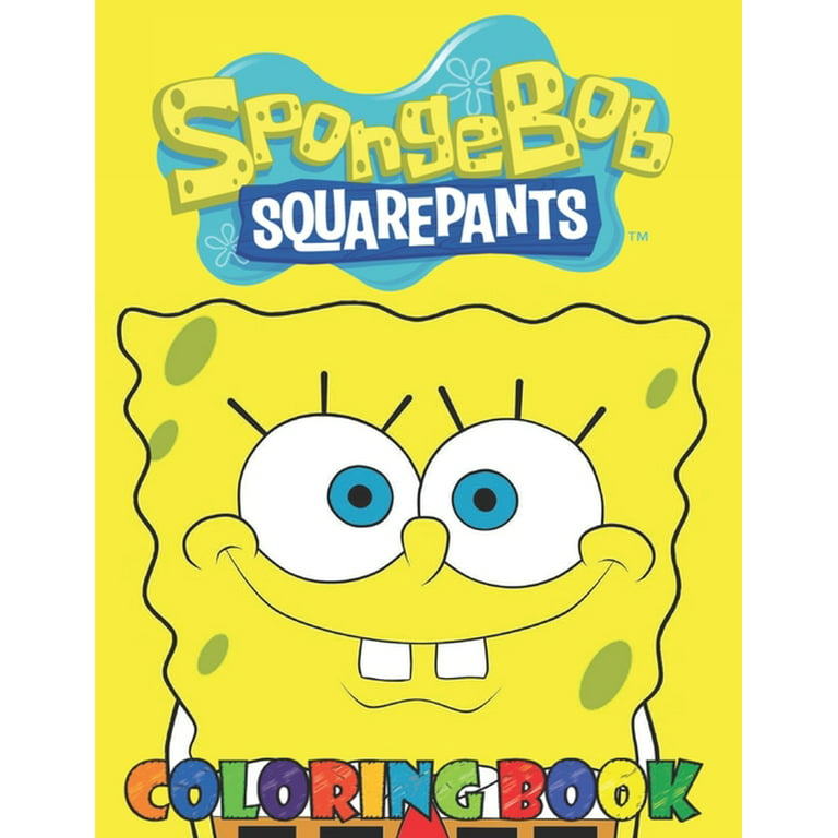 spongebob coloring book : spongebob coloring book for kids spongebob  coloring book for adults spongebob coloring book adult spongebob coloring  books