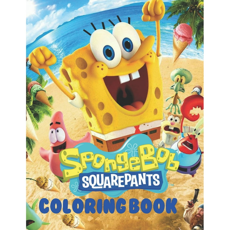 SpongeBob SquarePants Coloring Storybook Set for Kids - Bundle with SpongeBob the Pet Show Story Book, Jumbo Coloring Book and Stickers | SpongeBob Activity Set [Book]