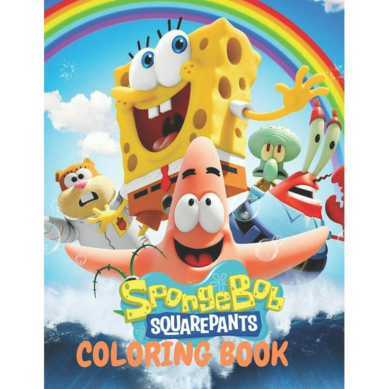 Spongebob Coloring Book: Great Gifts For Kids Who Love Spongebob  Squarepants. An Effective Way For Relaxation And Stress Relief by Enam  Group