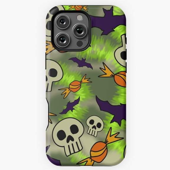 spoopy halloweeny fun print Phone Case for iPhone 16 15 14 13 12 11 Pro Max M5911286