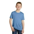 thumbnail image 1 of sport tek 1183845 youth posi-charge competitor cotton touch tee-shirt, carolina blue extra large, 1 of 4