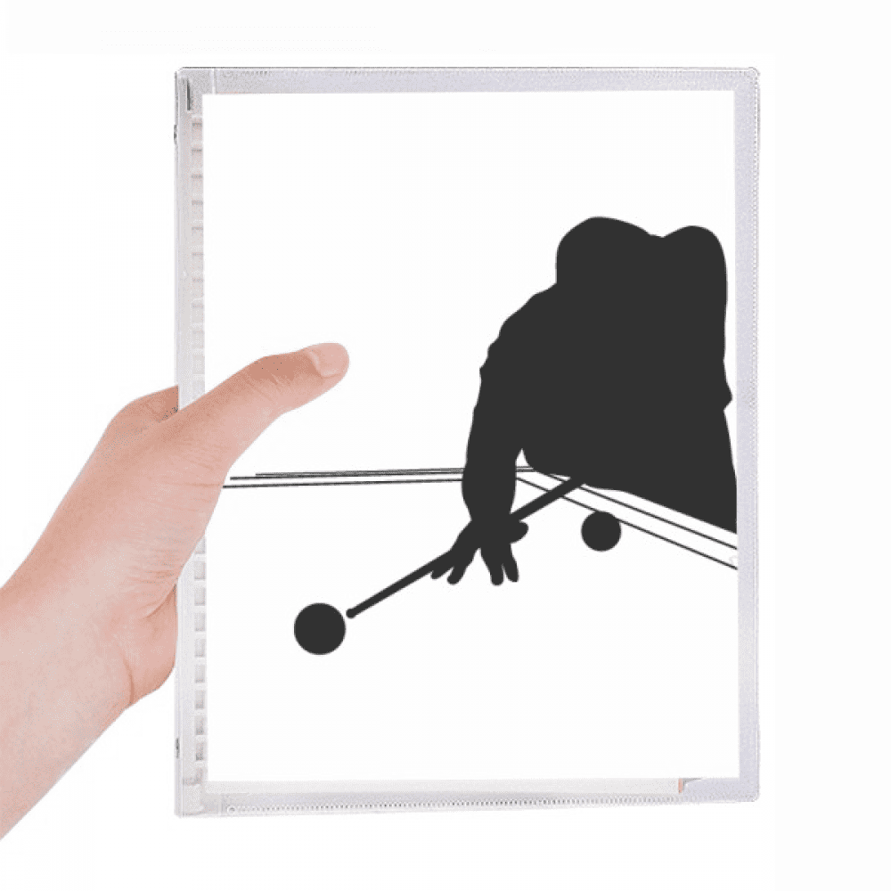 sports billiards physical education notebook loose diary refillable journal statiry