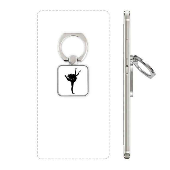 sports dance dancer performance art square cell ph stand holder bracket universal support