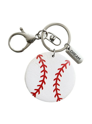 Blue, White and Black Volleyball - Customize Keychain, Zazzle
