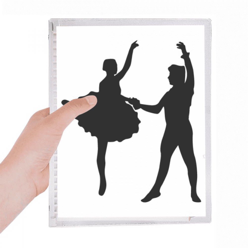 sports performance dancer duet dance notebook loose diary refillable journal statiry