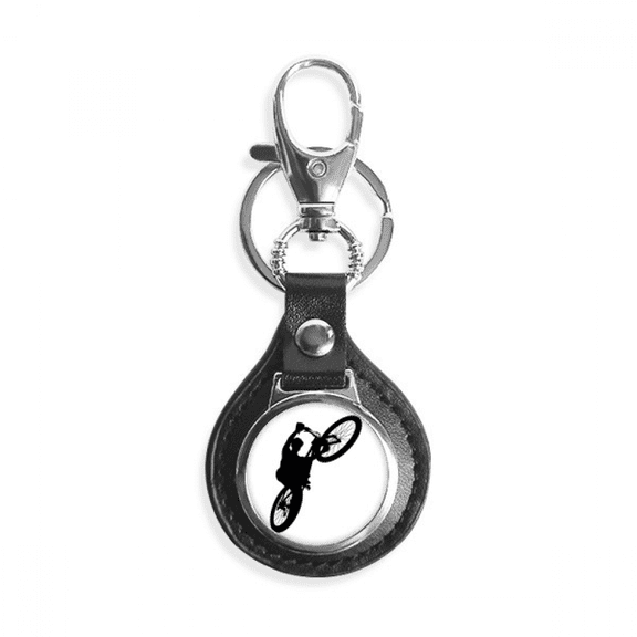sports ride jumping bicycle player key link chain keyholder finder hook metal