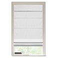 thumbnail image 1 of spotblinds Classic Ready Made Cordless Blackout Roman Shades for Windows - Window Blinds with Blackout Shades Room Darkening Blinds - 30 Inch Width x 64 Inch Length In White, 1 of 6