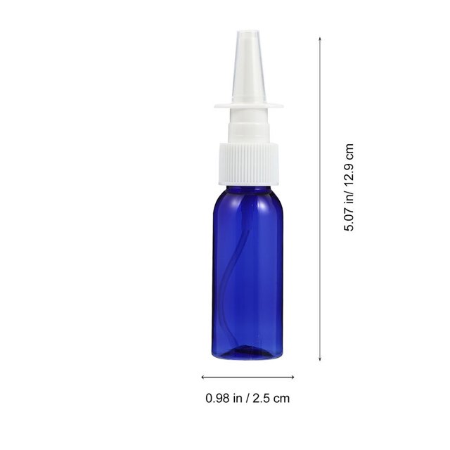 spray bottles 6Pcs Glass Refillable Bottles Fine Mister Spray Bottles Empty Nasal Bottles Travel