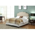 thumbnail image 1 of spridefurniture Upholstered Queen Panel Headboard, Beige, 1 of 5