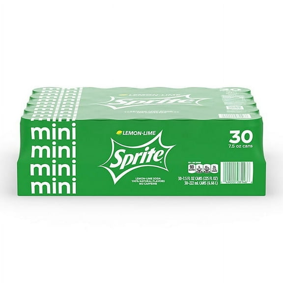 sprite mini cans 30 pack