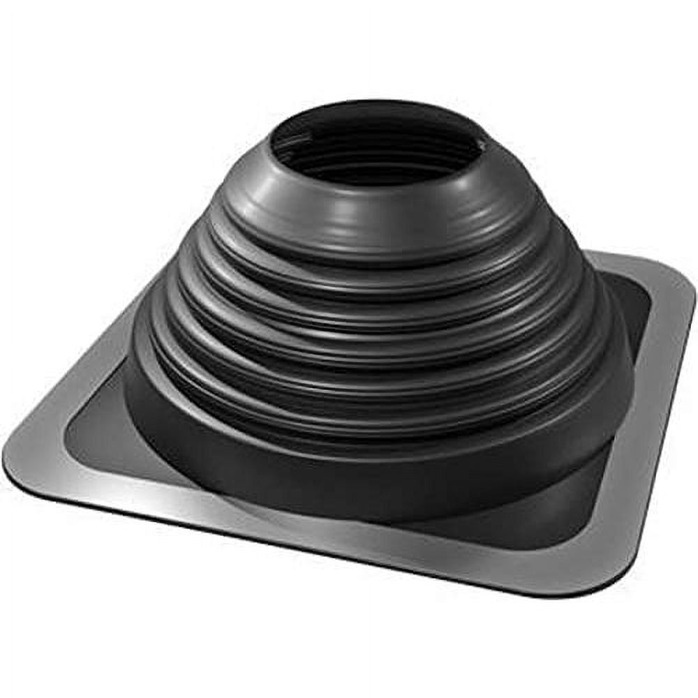 square black epdm flexible pipe flashing, roof jack, pipe boot flashing