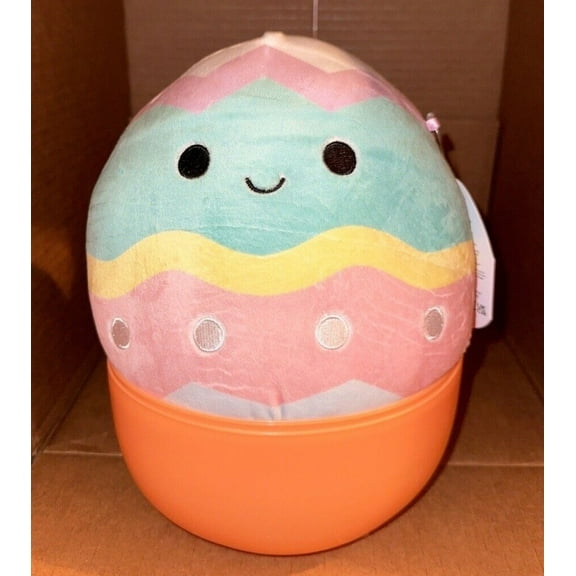 squishmallow 8" EGGBERT THE Easter EGG mystery capsule PLUSH W/ CAPSULE