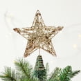 thumbnail image 1 of sruoe Christmas Topper, Iron Christmas Tree Topper, Vintage Rustic Western Christmas Star Topper for Christmas Tree, Christmas decoration, Indoor, Outdoor, 1 of 6