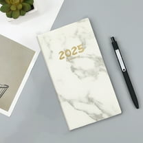 sruoe A5 Thick Notepad, Journal Notebook, Leather Journals Notebook, Spiral Trip Planner Note Book, Portable Notepad, Peper Book for Student Holiday Gifts, Paper