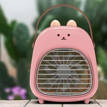 sruoe Air Conditioners Portable, Personal Air Cooler, Portable Air Conditioner, USB Small Air Conditioner for Outdoor Camping, Student Desk and Travel Bedroom