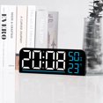 thumbnail image 1 of sruoe Alarm Clock, Clock Alarm Bedside, Clock Alarm Digital, Alarm Clocks for Bedrooms, Small Alarm Clock, Vibrating Alarm Clock, Projection Rectangular, Plastic, 1 of 4