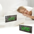 thumbnail image 1 of sruoe Alarm Clock, Clock Alarm Bedside, Clock Alarm Digital, Alarm Clocks for Bedrooms, Small Alarm Clock, Vibrating Alarm Clock, Projection Rectangular, Plastic, 1 of 5