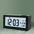 thumbnail image 1 of sruoe Alarm Clock, Clock Alarm Bedside, Clock Alarm Digital, Alarm Clocks for Bedrooms, Small Alarm Clock, Vibrating Alarm Clock, Projection Rectangular, Plastic, 1 of 5