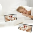 thumbnail image 1 of sruoe Alarm Clock, Digital Clocks, Clock Alarm Bedside, Clock Alarm Radio, Clock Alarm Digitalalarm, Mirror Digital Clock, Heavy Sleepers Alarm Clock, Plastic, 1 of 4