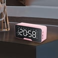 thumbnail image 1 of sruoe Alarm Clock, Digital Clocks, Clock Alarm Bedside, Clock Alarm Radio, Clock Alarm Digitalalarm, Mirror Digital Clock, Heavy Sleepers Alarm Clock, Plastic, 1 of 4