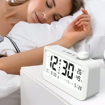 sruoe Alarm Clock, Digital Clocks, Clock Alarm Bedside, Clock Alarm Radio, Clock Alarm Digitalalarm, Mirror Digital Clock, Heavy Sleepers Alarm Clock, Plastic