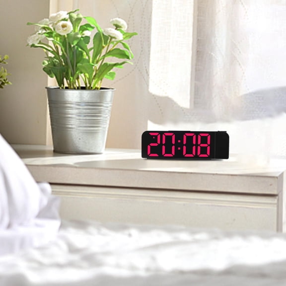 sruoe Alarm Clock, Digital Clocks, Clock Alarm Bedside, Clock Alarm Radio, Clock Alarm Digitalalarm, Mirror Digital Clock, Heavy Sleepers Alarm Clock, Plastic