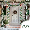 thumbnail image 1 of sruoe Artificial Christmas Garland Unlit, Christmas Decorate, Faux Garlands Christmas, Fake Greenery Garlands, Hanging Garland, Vine Garland for Door Stair Fireplace Indoor Tabletop Decor, 1 of 6