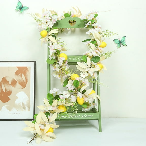 sruoe Artificial Christmas Garland Unlit, Christmas Decorate, Faux Garlands Christmas, Fake Greenery Garlands, Hanging Garland, Vine Garland for Door Stair Fireplace Indoor Tabletop Decor