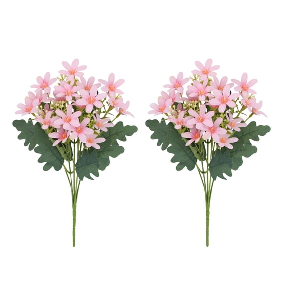 sruoe Artificial Flowers, Bouquet Artificial Flowers, Fake Flowers, Spring Contemporary Style Rose Hydrangeas Green Plant Faux Floral for Garden, Birthday, Wedding Decoration Decor
