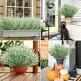 thumbnail image 1 of sruoe Artificial Plants, Artificial Decorative Plants, Artificial Plants and Flowers, Realistic, Artificial Plants for Decor Indoor and Outdoor, White, 1 of 7