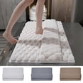 thumbnail image 1 of sruoe Bath Rugs, Bath Mats for Bathroom Floor, Bathroom Rugs, Non Slip WaterAbsorbent Stain Resistant Bath Mats, Polyester Mat, Bathroom Door Mat Household Use, Gray, 1 of 7