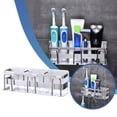 thumbnail image 1 of sruoe Bathroom Shower Organizer, Bathroom Storage, Shower Caddy Organizer, Bath Racks for Shower, Wall Mounted Rustproof Standing Storage Rack for Bathroom, 1 of 7