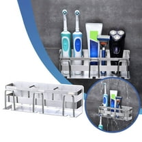 sruoe Bathroom Shower Organizer, Bathroom Storage, Shower Caddy Organizer, Bath Racks for Shower, Wall Mounted Rustproof Standing Storage Rack for Bathroom