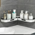 thumbnail image 1 of sruoe Bathroom Shower Organizer, Bathroom Storage, Shower Caddy Organizer, Bath Racks for Shower, Wall Mounted Rustproof Standing Storage Rack for Bathroom, 1 of 5