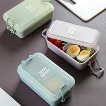 sruoe Bento Boxes, Bento Box for Lunch Clearance, Lunch Box Containers with Dividers, Leakproof Sealproof Bento Boxes Food Storage Containers, Fresh-Keeping Box for Home, Plastic